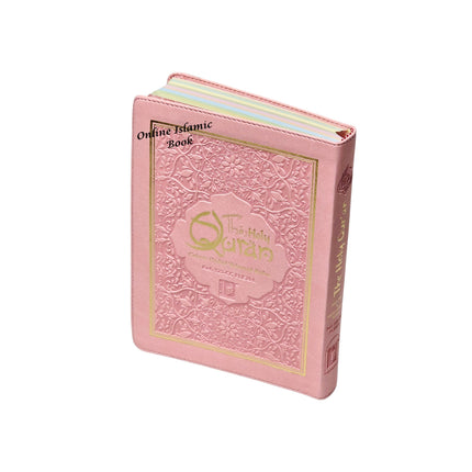 The Holy Quran – Color Coded Tajweed Rules (Ref 123CC) Flexi Leather cover - Dar Al-Tawhid Publications