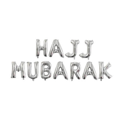 Hajj Mubarak Balloon Bunting Decorative wall Hanging