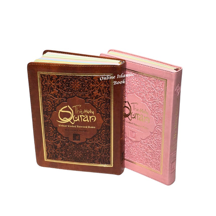 The Holy Quran – Color Coded Tajweed Rules (Ref 123CC) Flexi Leather cover - Dar Al-Tawhid Publications
