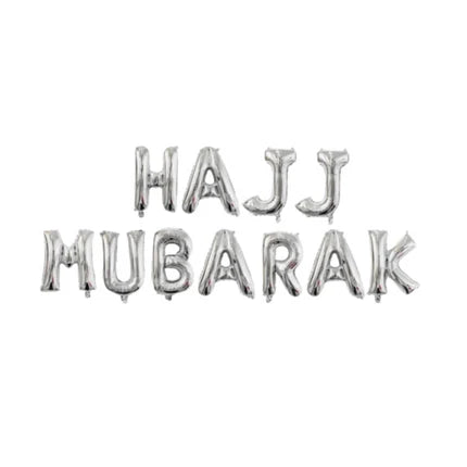 Hajj Mubarak Balloon Bunting Decorative wall Hanging